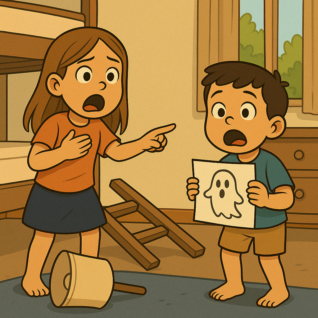 The Ghost Did It